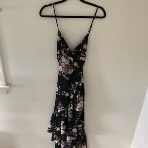Lulu’s floral high low dress